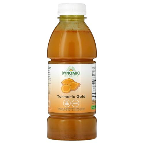 Dynamic Health Turmeric Gold, Turmeric 100% Juice, No Additives, Joint Support