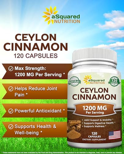 Natural Ceylon Cinnamon 1200mg