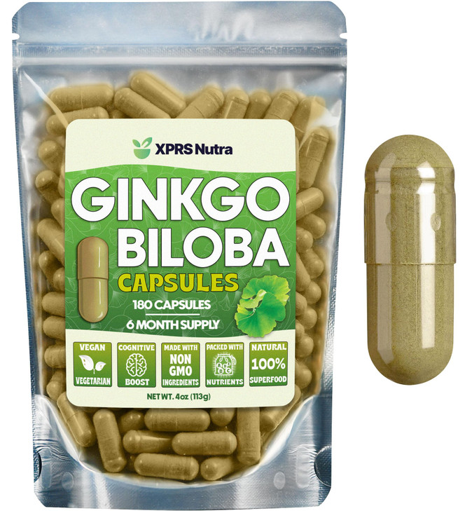 XPRS Nutra Ginkgo Biloba Capsules