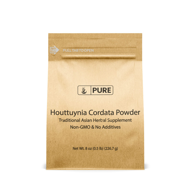 Pure Original Ingredients Houttuynia Cordata (8oz) Traditional Asian Herbal