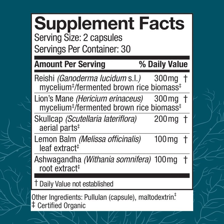 Host Defense MycoBotanicals Stress Decompress* Capsules