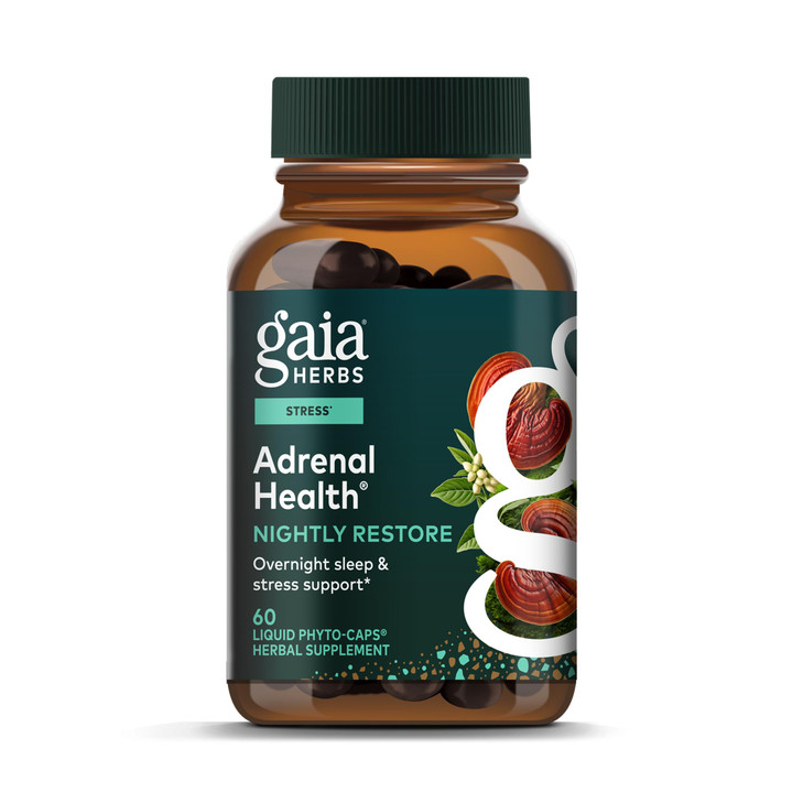 Gaia Herbs Adrenal Health Nightly Restore