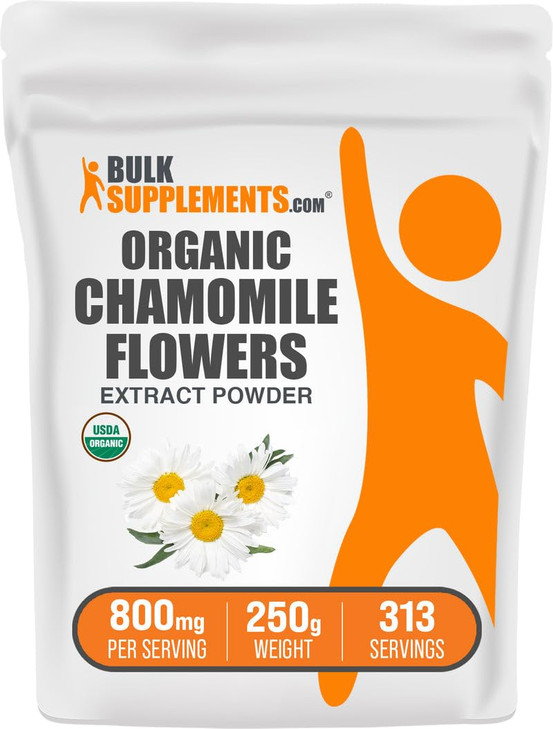 BulkSupplements.com Organic Chamomile Extract Powder