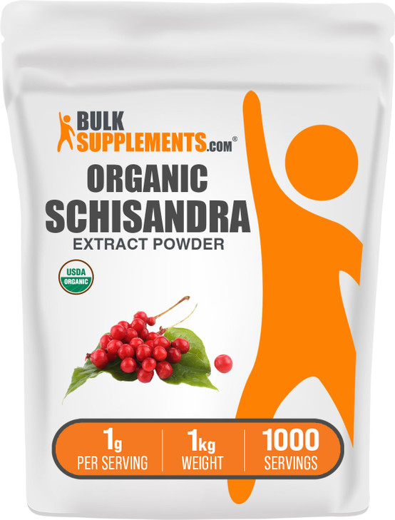 BulkSupplements.com Organic Schisandra Extract Powder