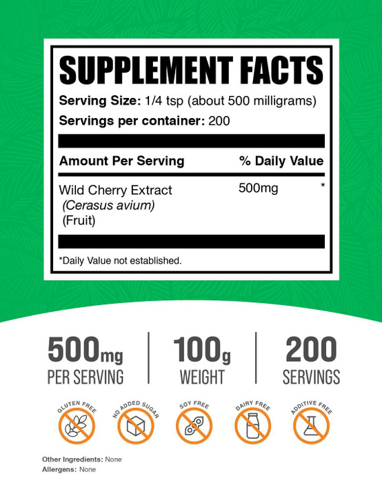BulkSupplements.com Wild Cherry Extract Powder