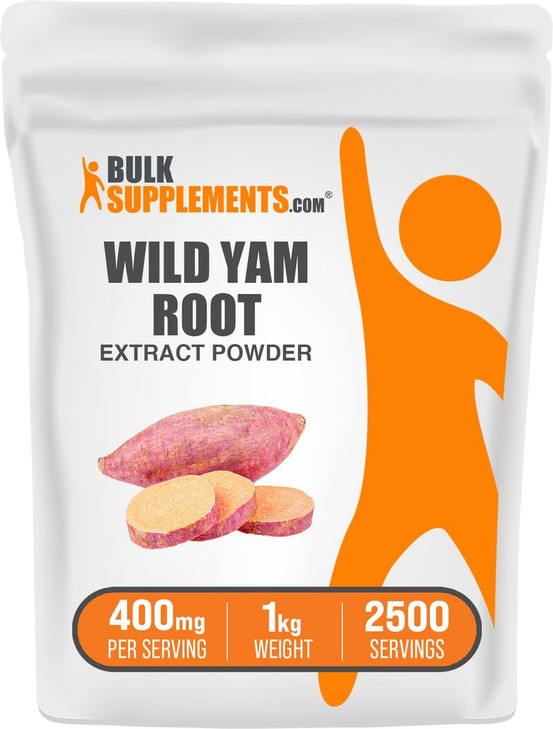 BulkSupplements.com Wild Yam Extract Powder