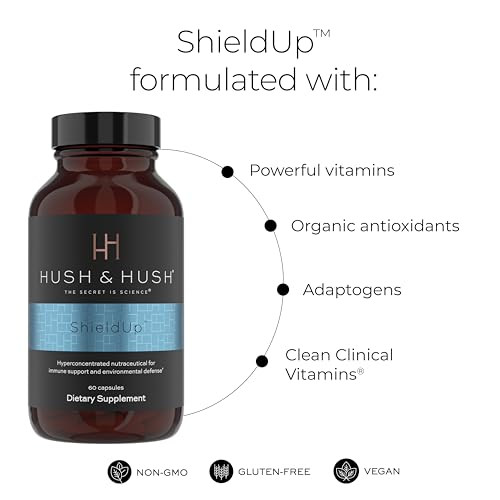 Hush & Hush ShieldUp - Immune Booster Energy Supplement