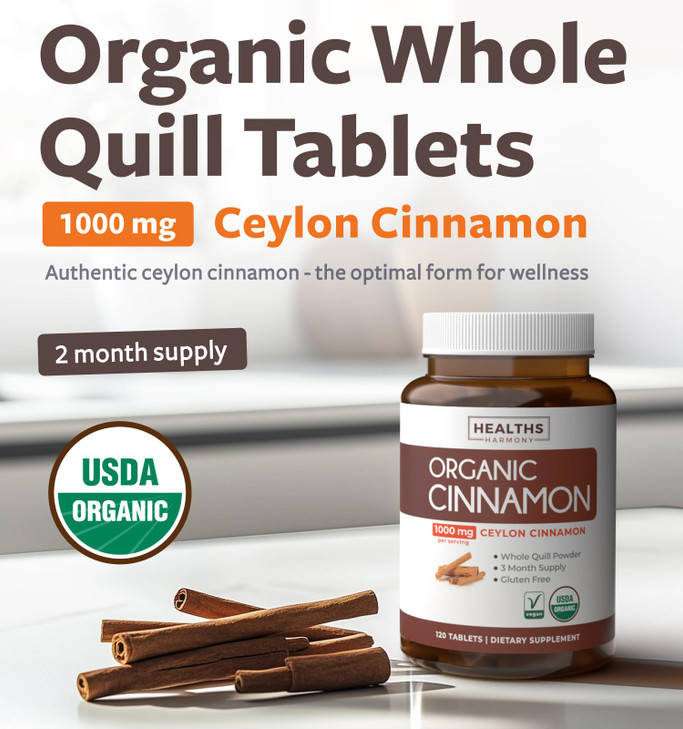 USDA Organic Ceylon Cinnamon Pills