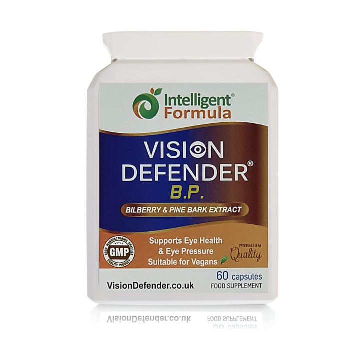 Vision Defender BP Eye Supplement: Bilberry and Pine Bark Extracts for Eye