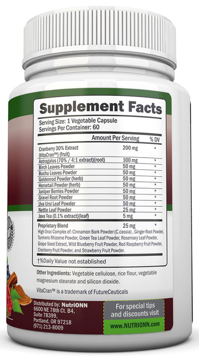 KIDNEY CLEANSE - Detox and Support For Urinary Tract, Bladder and Kidneys