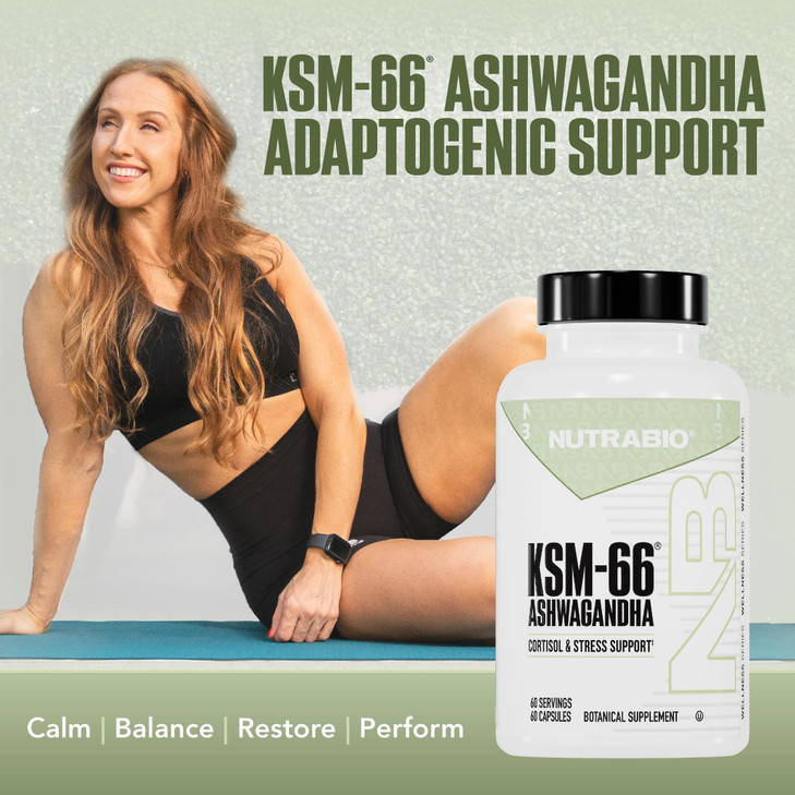 NutraBio Ashwagandha KSM-66