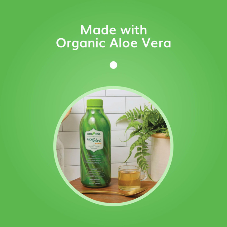 Univera Aloe Vera Juice, Preminum Organic Aloe Vera, Digestive Enzymes for Gut