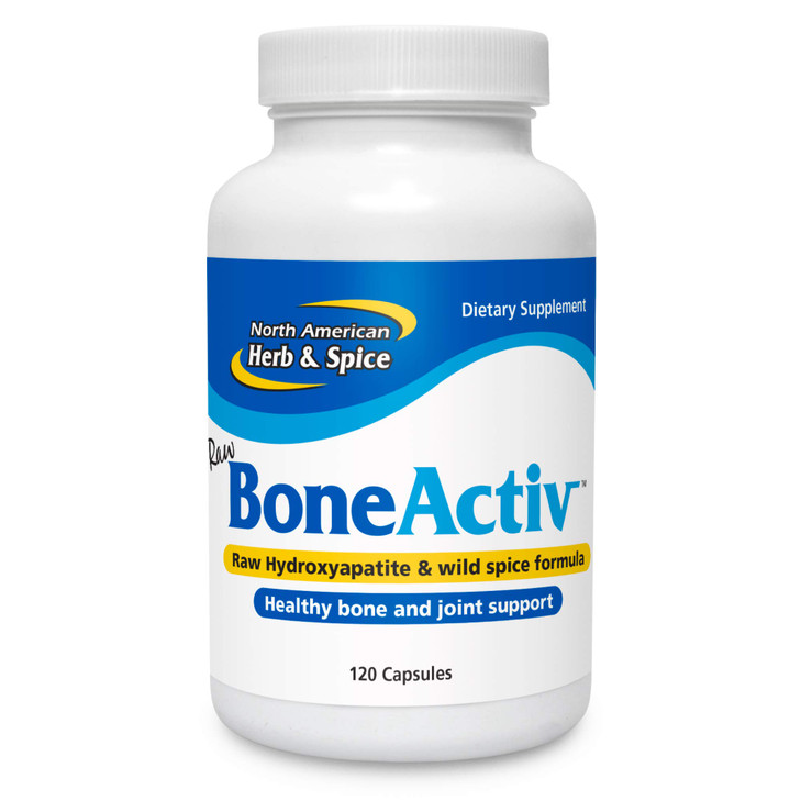 NORTH AMERICAN HERB & SPICE BoneActiv - 120 Capsules