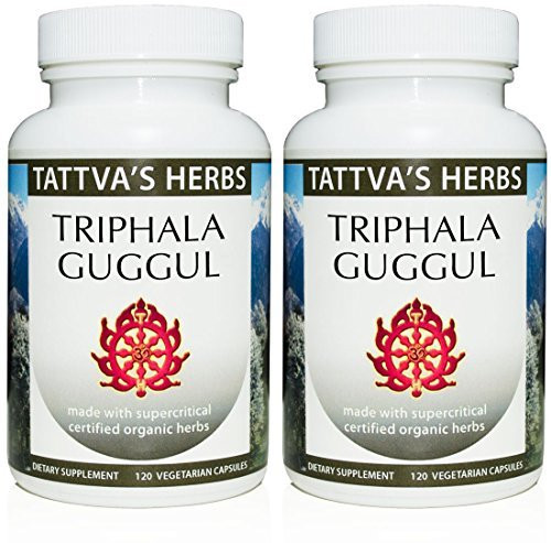 Triphala Guggul Herbal Supplement, Ayurveda Herbal Supplements, Digestive Health