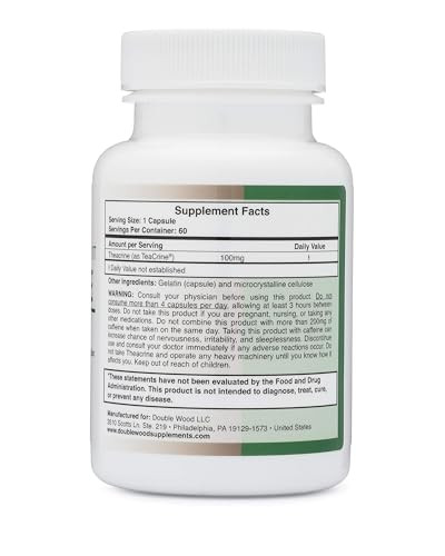 Theacrine (Teacrine) 100 Mg, 60 Capsules
