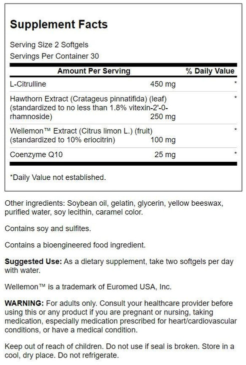 Swanson Healthy Blood Flow 60 SGELS
