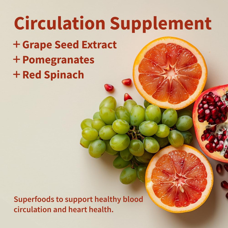 Snap Supplements Circulation Health, Blood Circulation Supplements to Support
