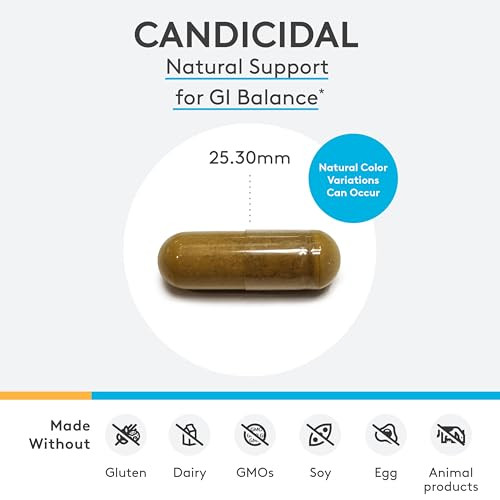 XYMOGEN Candicidal - Natural Support for Healthy Microbial Balance and GI Health