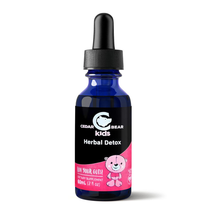 Cedar Bear Herbal Detox for Kids is a Liquid Herbal Supplement That Helps