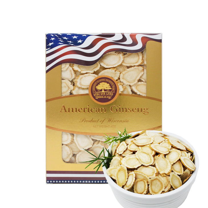 DABC OAK LAND American Ginseng Slices from Wisconsin, DOL American Wisconsin