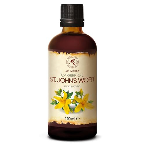 AROMATIKA St Johns Wort Infused Oil 3.4 Fl Oz - 100ml
