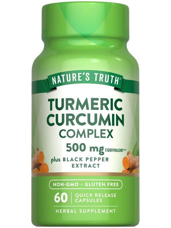 Nature's Truth Turmeric Curcumin with Black Pepper Extract