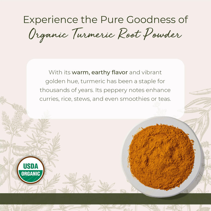 Starwest Botanicals Organic Ground Turmeric Root Powder