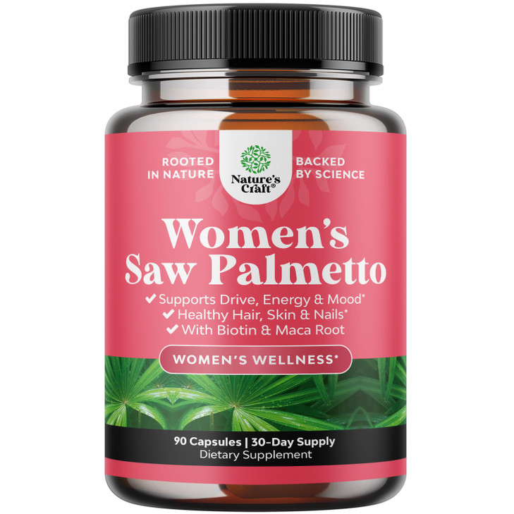 Extra Strength Saw Palmetto for Women 500mg