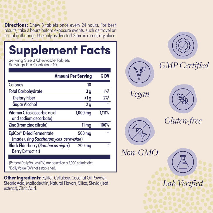 ZAND Immune Fast Elderberry Chews
