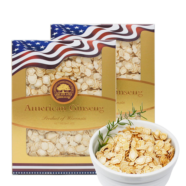 2 Boxes of American Ginseng Slices from Wisconsin,American Wisconsin Ginseng