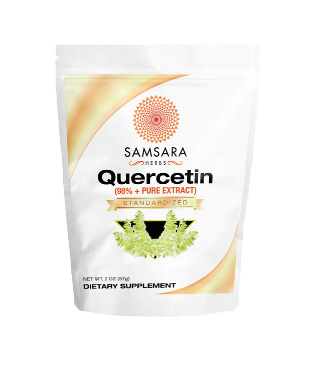 Samsara Herbs Quercetin 98%+ Pure Extract Powder (2oz/57g)