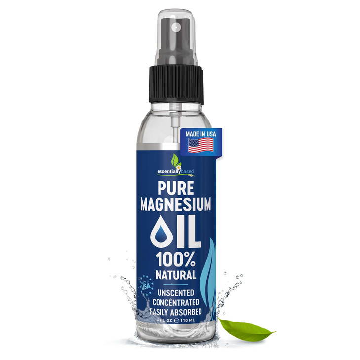 Pure Magnesium Oil Spray 4oz - Topical Magnesium Spray for Sleep Extra Strength