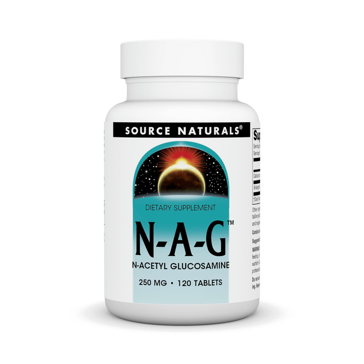 Source Naturals N-A-G 250 mg N-Acetyl Glucosamine for Joint Support