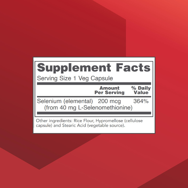 Protocol Selenium 200mcg - Immune Support, Thyroid & Prostate Health*