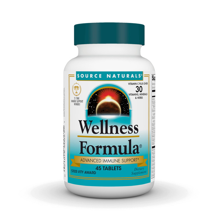 Source Naturals Wellness Formula Bio-Aligned Vitamins & Herbal Defense