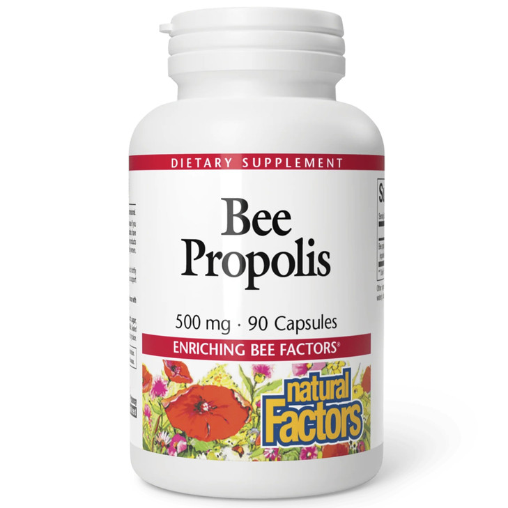 Natural Factors, Bee Propolis Extract 500 mg, Supports a Healthy Immune System