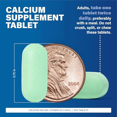 Major Oyster Shell Calcium with Vitamin D3 500 mg / 5 mcg (200 IU)
