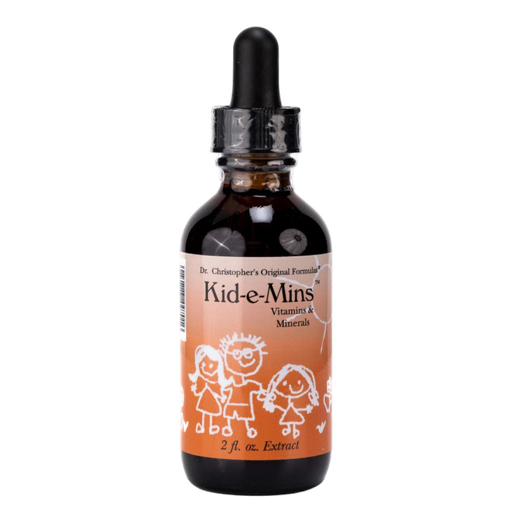 Christopher's Original Formulas Kid-E-Mins Vitamins & Minerals, Natural Orange