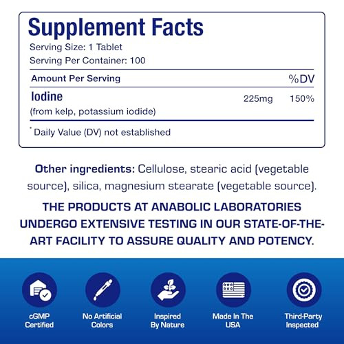 Sea Kelp Iodine Supplement - Clinical Grade Enhanced Iodine Supplement