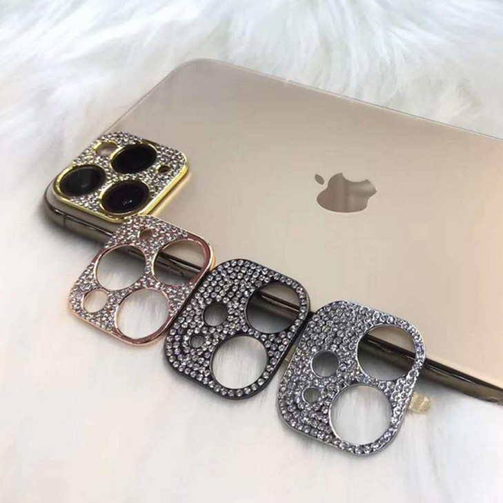 LNtech [2 Pack] Bling Crystal Camera Lens Protector Glitter Diamond Rear Camera Cover 3D Bling Diamond Lens Cover Compatible with iPhone16 &iPhone16