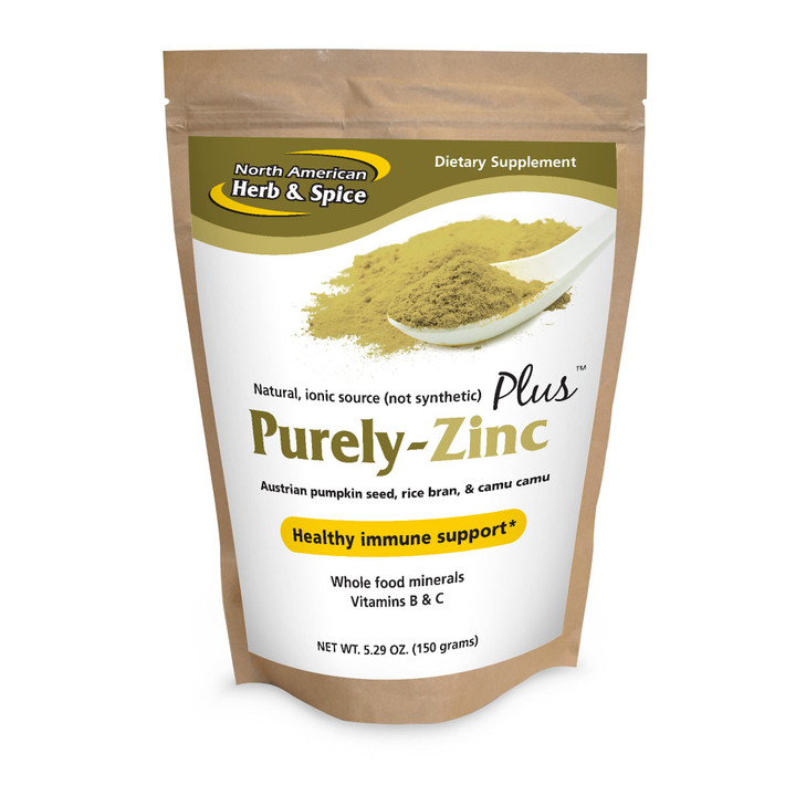 NORTH AMERICAN HERB & SPICE Purely-Zinc Plus - 5.29 oz