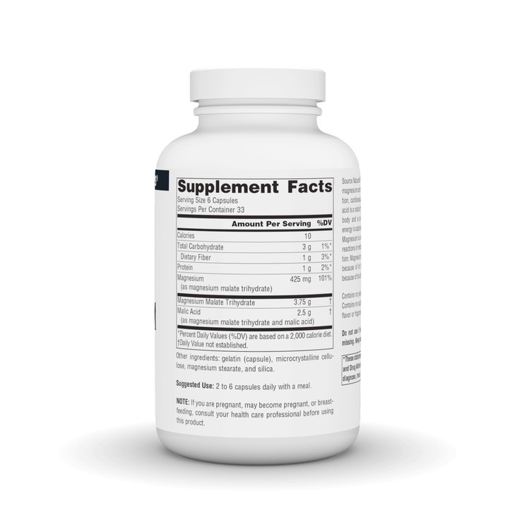 Source Naturals Magnesium Malate, Supports Muscles and Energy Production*, 3750