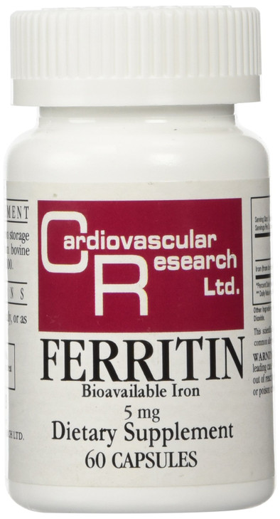 Cardiovascular Research Ferritin Maximum Absorption Iron Supplement 1-Pack