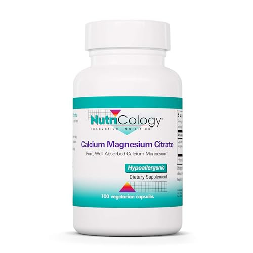 Nutricology Calcium Magnesium Citrate Supplement