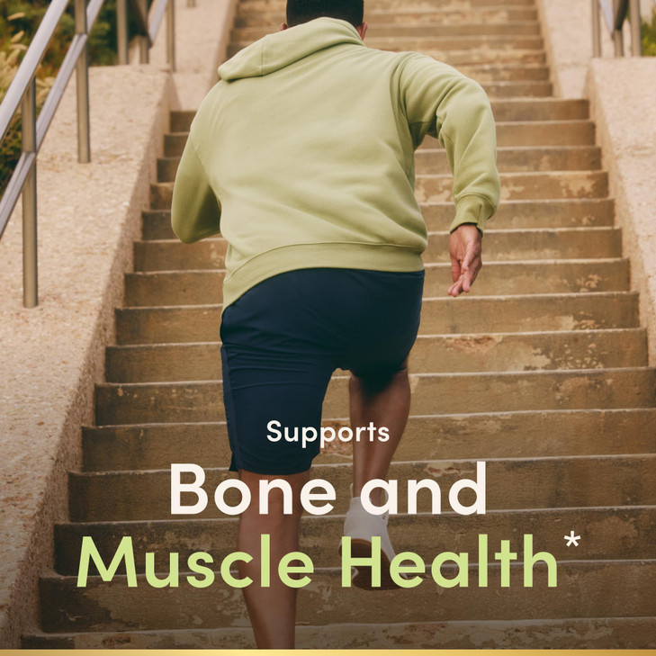 Nature's Bounty Magnesium Supplements 500mg Tablets, Support Bone & Muscle
