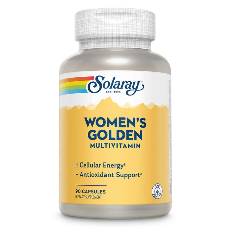 SOLARAY Women's Golden Multivitamin Supplement