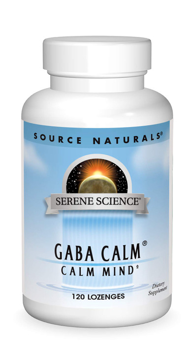 Source Naturals Serene Science, GABA Calm Quick Dissolving Peppermint Flavor