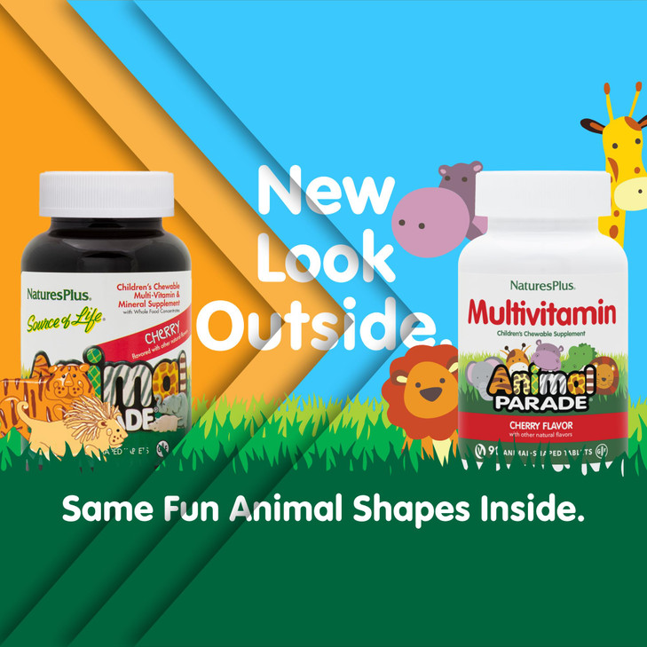 NaturesPlus Animal Parade Multivitamin Children's Chewables