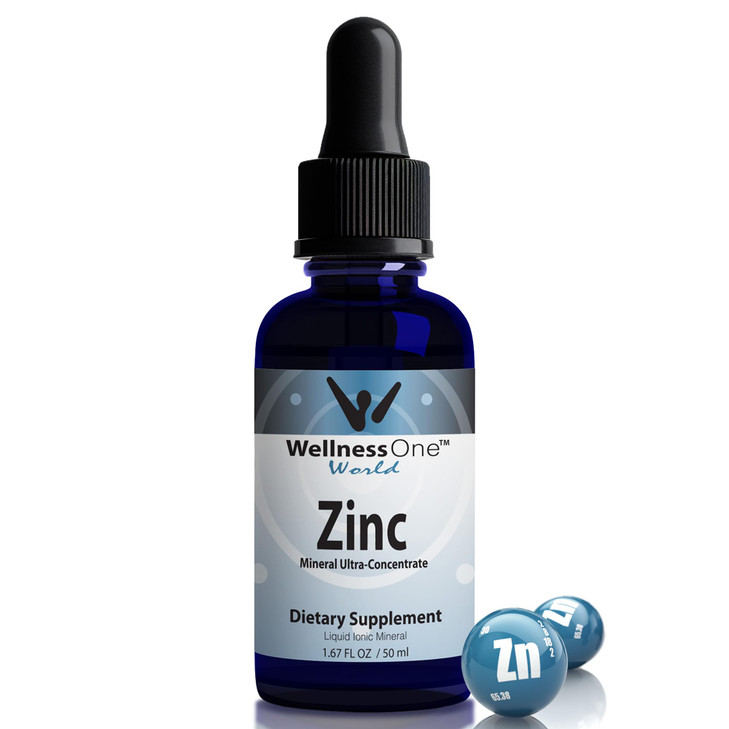 WellnessOne Ionic Liquid Zinc Drops for Immunity Support