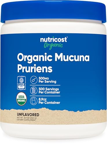 Nutricost Organic Mucuna Pruriens Powder (250 Grams)